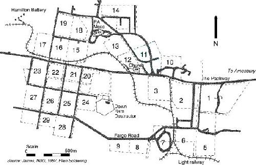 Map of Larkhill